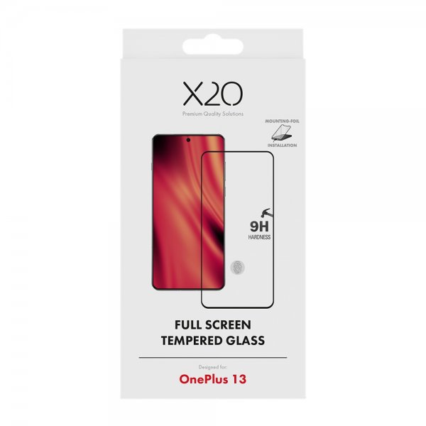 X2O OnePlus 13 Skærmbeskyttelse Fuld Skærm