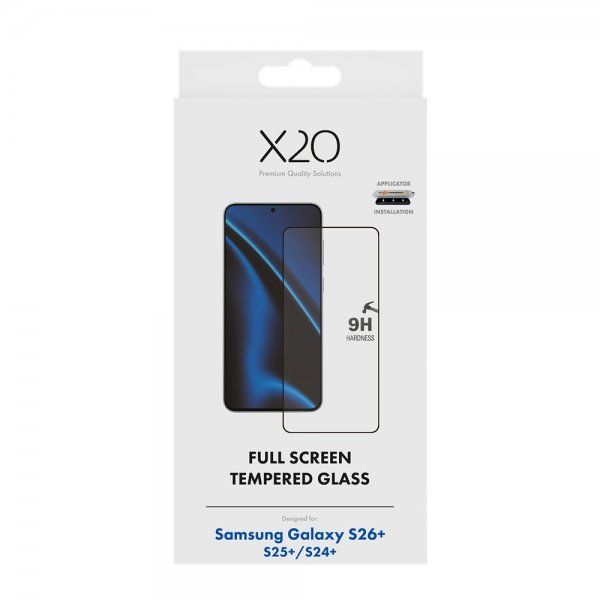 X2O Samsung Galaxy S26 Plus Skærmbeskyttelse Fuld Skærm