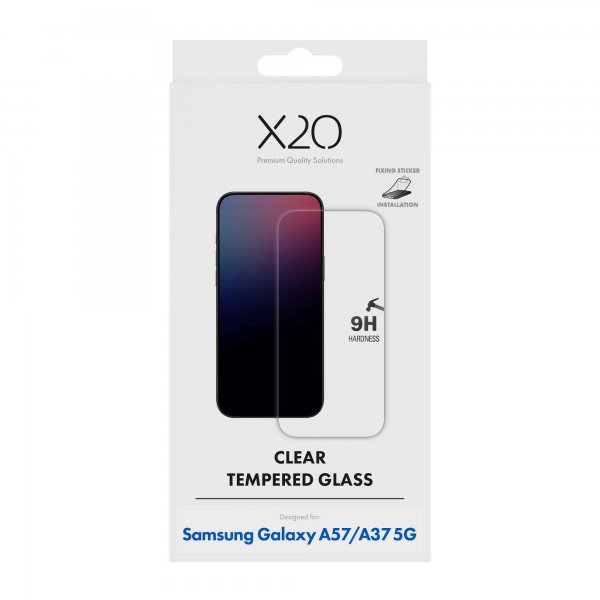 X2O Samsung Galaxy A37/Galaxy A57 Skærmbeskyttelse Hærdet Beskyttelsesglas 9H