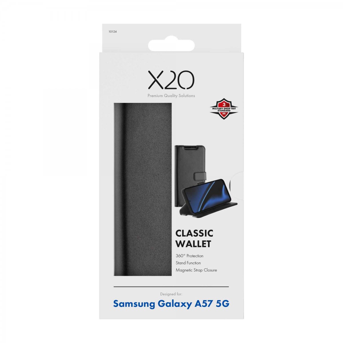 X2O Samsung Galaxy A57 Etui Classic Wallet Sort
