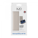 X2O Samsung Galaxy A37 Classic Wallet Cover Greige
