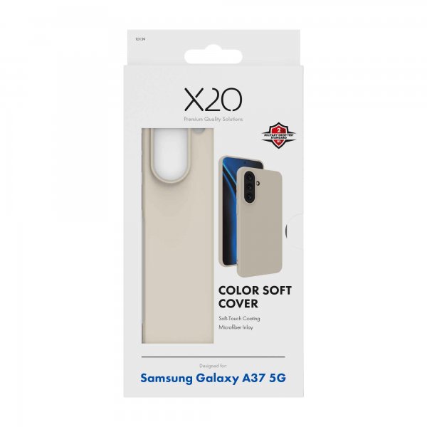 X2O Samsung Galaxy A37 Cover Color Soft Beige
