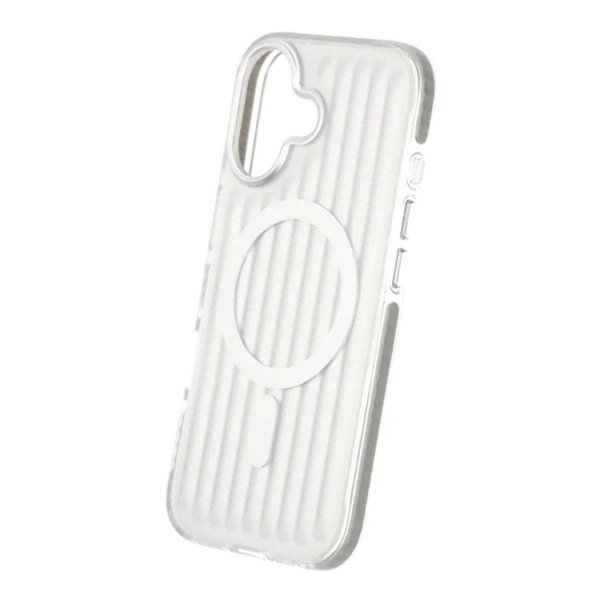 iPhone 17 Cover Riflet MagSafe Sølv