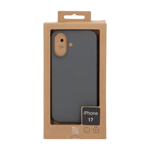 Rvelon iPhone 17 Cover Silikone MagSafe Grå