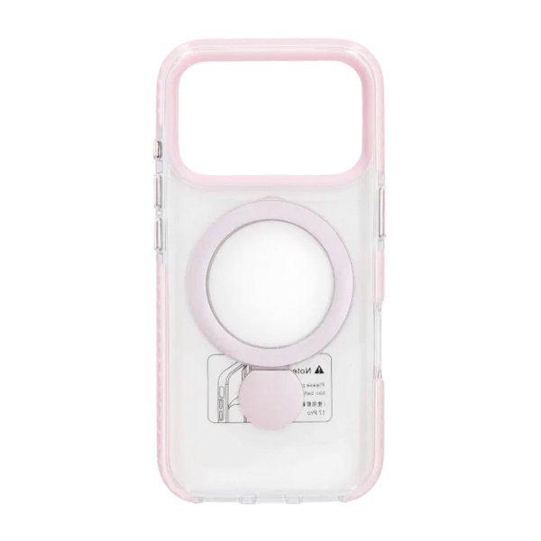 iPhone 17 Pro Cover Ringholder MagSafe Rosa