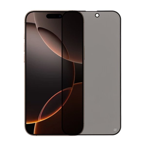 iPhone 16 Pro Max Skærmbeskytter Hærdet Glas Privacy