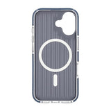 iPhone 17 Cover Bølget MagSafe Mørkeblå