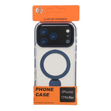 iPhone 17 Pro Max Cover Ringstativ MagSafe Blå