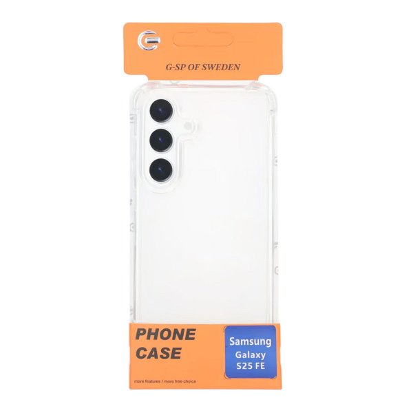 Samsung Galaxy S25 FE Cover TPU Etui Gennemsigtig