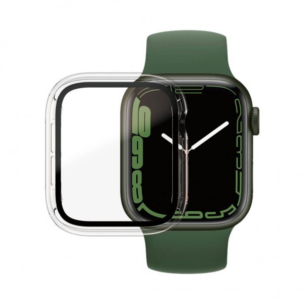 PanzerGlass Apple Watch 41mm Cover med Skærmbeskyttelse Full Body Protector Transparent