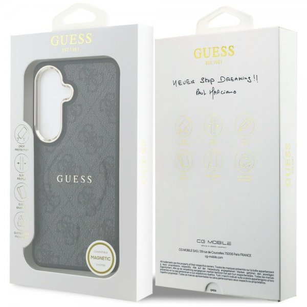 Guess Samsung Galaxy S26 Cover 4G Embossed MagSafe Sort