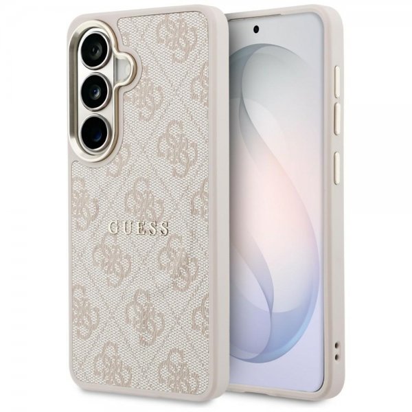 Guess Samsung Galaxy S26 Skal 4G Embossed MagSafe Rosa