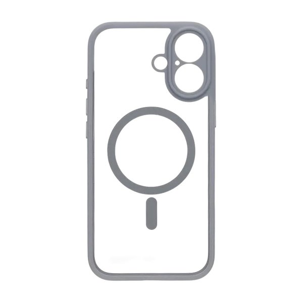 iPhone 17 Cover Kameraramme MagSafe Grå
