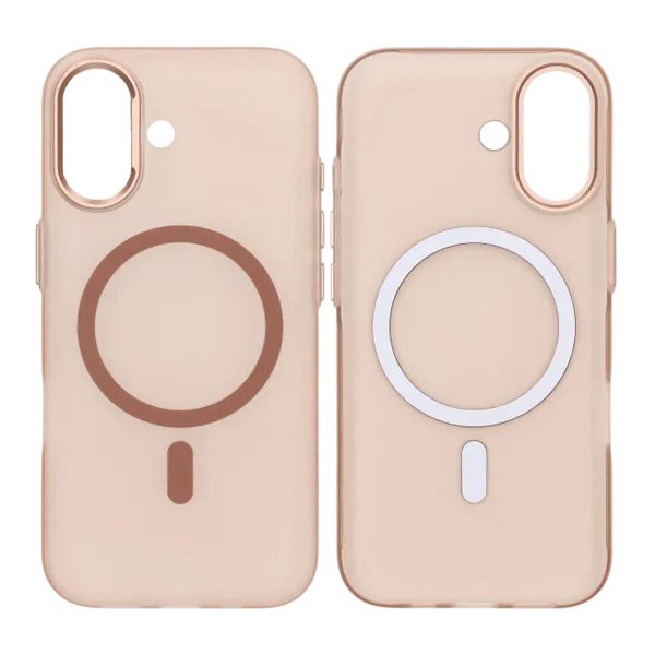 iPhone 17 Cover Kameraramme MagSafe Guld