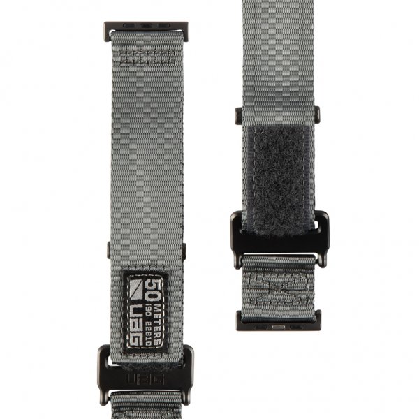 Urban Armor Gear (UAG) Apple Watch 44/45/46mm/Apple Watch Ultra Armbånd Active Strap LE Mørkegrå