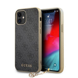 Guess iPhone 12 Mini Cover 4G Charms Grå