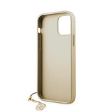 Guess iPhone 12 Mini Cover 4G Charms Grå