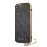 Guess iPhone 12 Pro Max Cover 4G Charms Grå