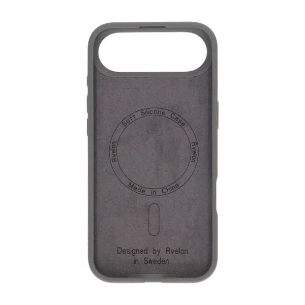 Rvelon iPhone Air Cover Silikone MagSafe Grå