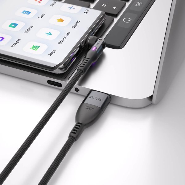 Statik Kabel PowerPivot Pro USB-C/USB-C 1m Sort