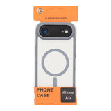 iPhone Air Cover Kamerakant MagSafe Grå Transparent