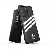 Adidas Samsung Galaxy S20 Ultra Cover ELLER 3 Stripes Snap Case Sort