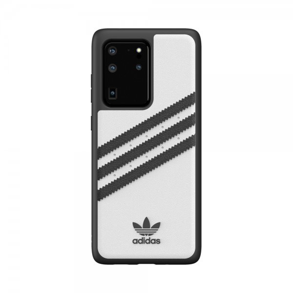 Adidas Samsung Galaxy S20 Ultra Cover OR 3 Stripes Snap Cover Hvid