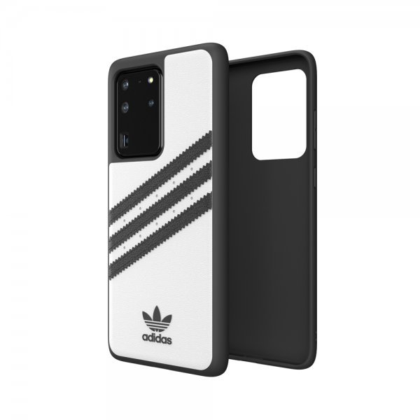 Adidas Samsung Galaxy S20 Ultra Cover OR 3 Stripes Snap Cover Hvid