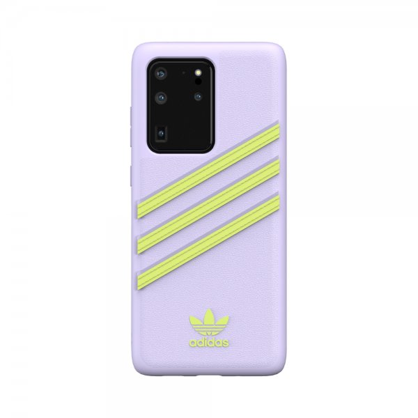 Adidas Samsung Galaxy S20 Ultra Cover ELLER 3 Stripes Snap Case Lilla