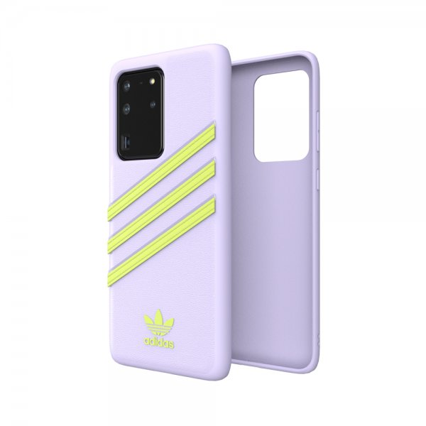 Adidas Samsung Galaxy S20 Ultra Cover ELLER 3 Stripes Snap Case Lilla