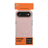 iPhone Air Skal Korrugerat MagSafe Ljusrosa