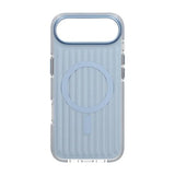 iPhone Air Cover Bølget MagSafe Lyseblå