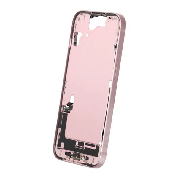 Midterramme med smådele til iPhone 15 - Pink OEM