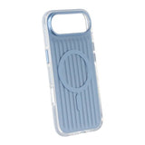 iPhone Air Cover Bølget MagSafe Lyseblå
