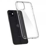 Spigen iPhone 11 Cover Crystal Hybrid Crystal Clear