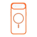 iPhone Air Cover Kamerasarg MagSafe Orange Gennemsigtig