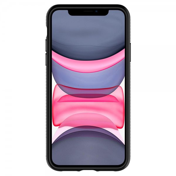Spigen iPhone 11 Cover Liquid Air Matte Black