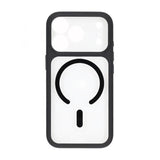 iPhone 17 Pro Max Cover Kamerasarg MagSafe Sort Gennemsigtig