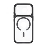 iPhone 17 Pro Max Cover Kamerasarg MagSafe Sort Gennemsigtig
