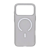 iPhone 17 Pro Cover Bølget MagSafe Lysegrå