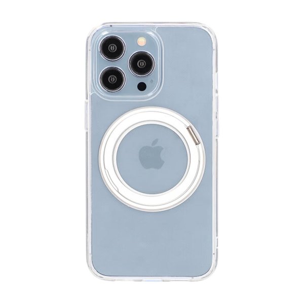 iPhone 13 Pro Max/iPhone 12 Pro Max Cover Roterbart MagSafe Stativ Transparent