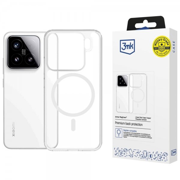 3mk Xiaomi 15 Cover Armor MagCase Transparent