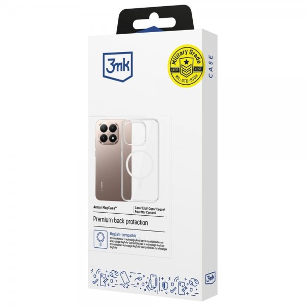 3mk Xiaomi 15T Cover Armor MagCase Transparent