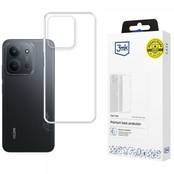 3mk Xiaomi Redmi 15C Cover Clear Case Transparent