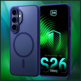 3mk Samsung Galaxy S26 Skal Smoke MagCase Blå