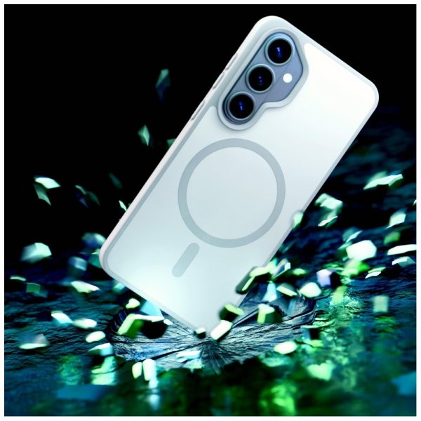 3mk Samsung Galaxy S26 Cover Smoke MagCase Hvid
