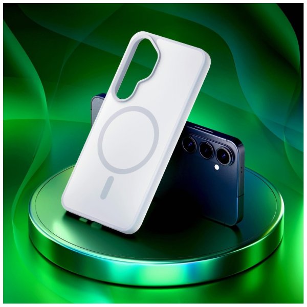3mk Samsung Galaxy S26 Cover Smoke MagCase Hvid