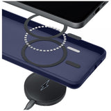 3mk Samsung Galaxy S26 Plus Cover Smoke MagCase Blå