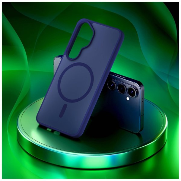 3mk Samsung Galaxy S26 Plus Cover Smoke MagCase Blå