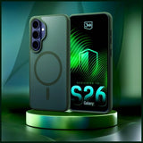 3mk Samsung Galaxy S26 Plus Cover Smoke MagCase Grøn